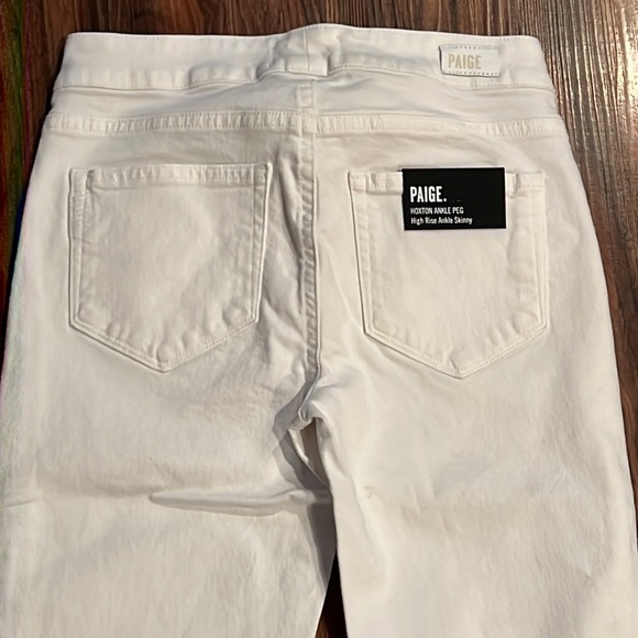 Paige  Hoxton Ankle Peg High Rise Ankle Skinny - Picture 10 of 12